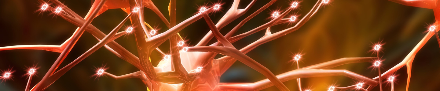 Orange and yellow neurons.