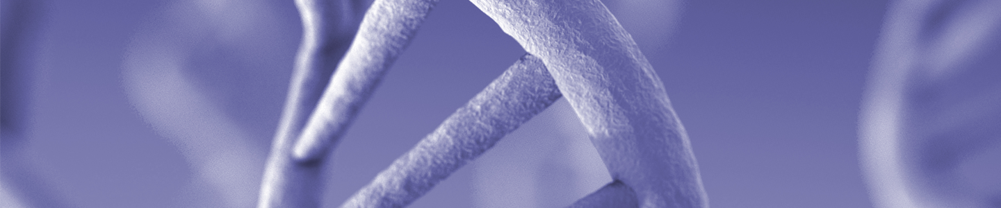 Light purple DNA strand.