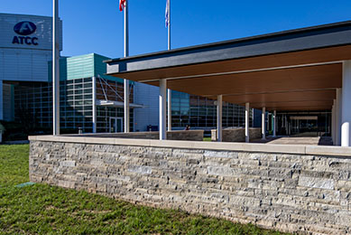 New ATCC building entrance.