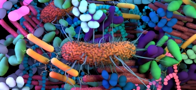 Microbiome image CGI
