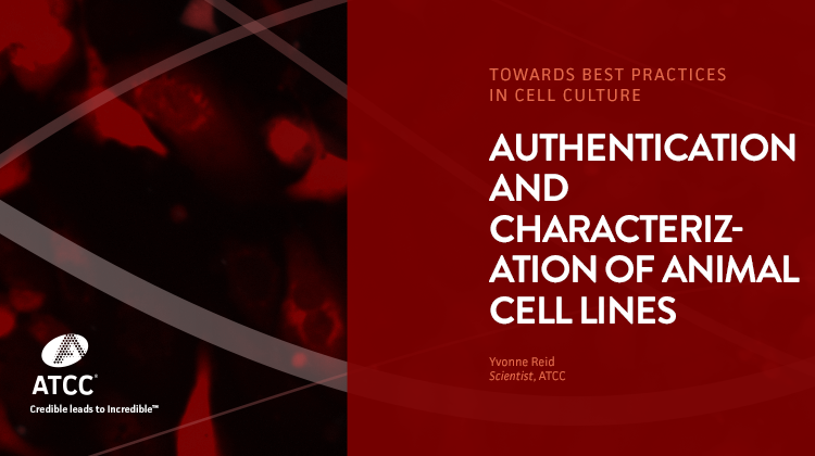 Authentication and Characterization of Animal Cell Lines webinar overlay image