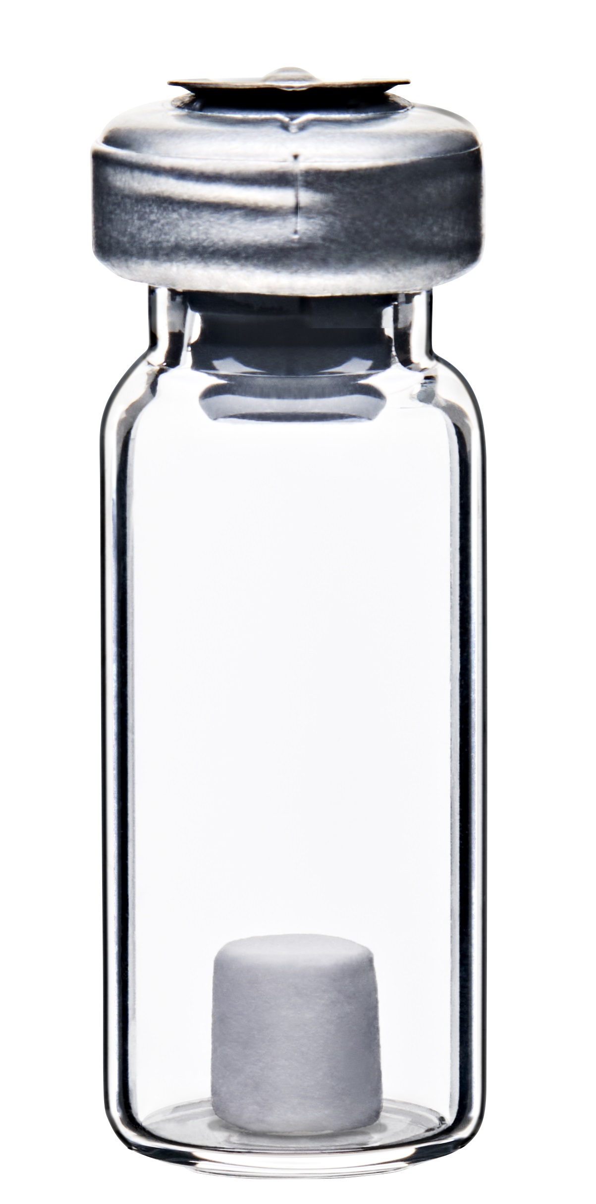 Microquant vial with pellet